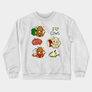 Holiday Cow Pals Herd Crewneck Sweatshirt